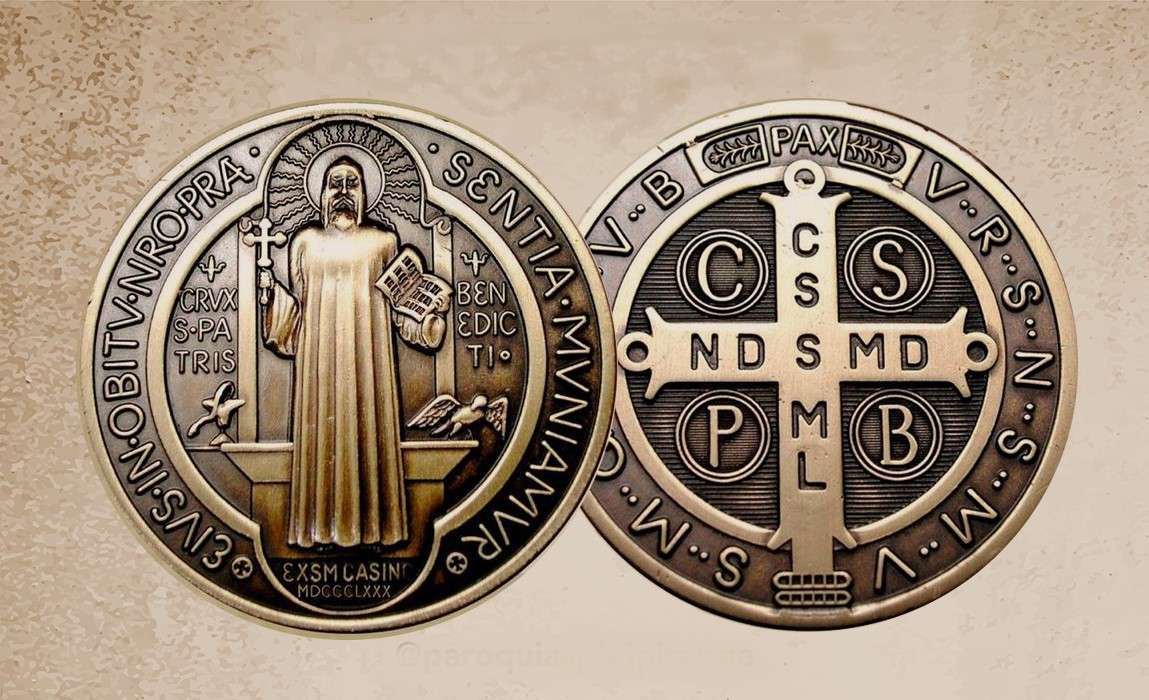 A poderosa Medalha de São Bento - Orações Católicas